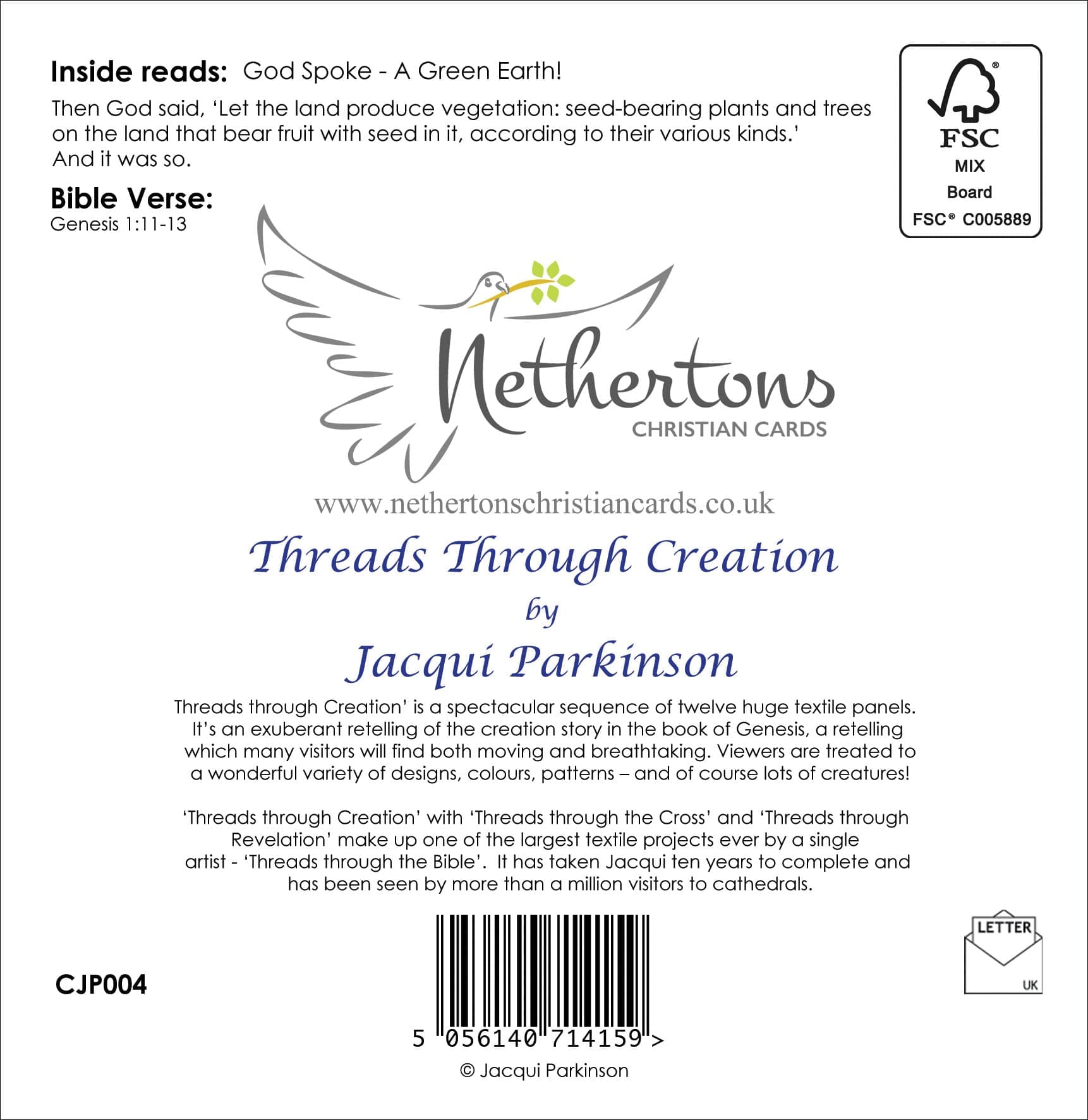 CJP004 - Creation - God Spoke (Christian) - Image 2