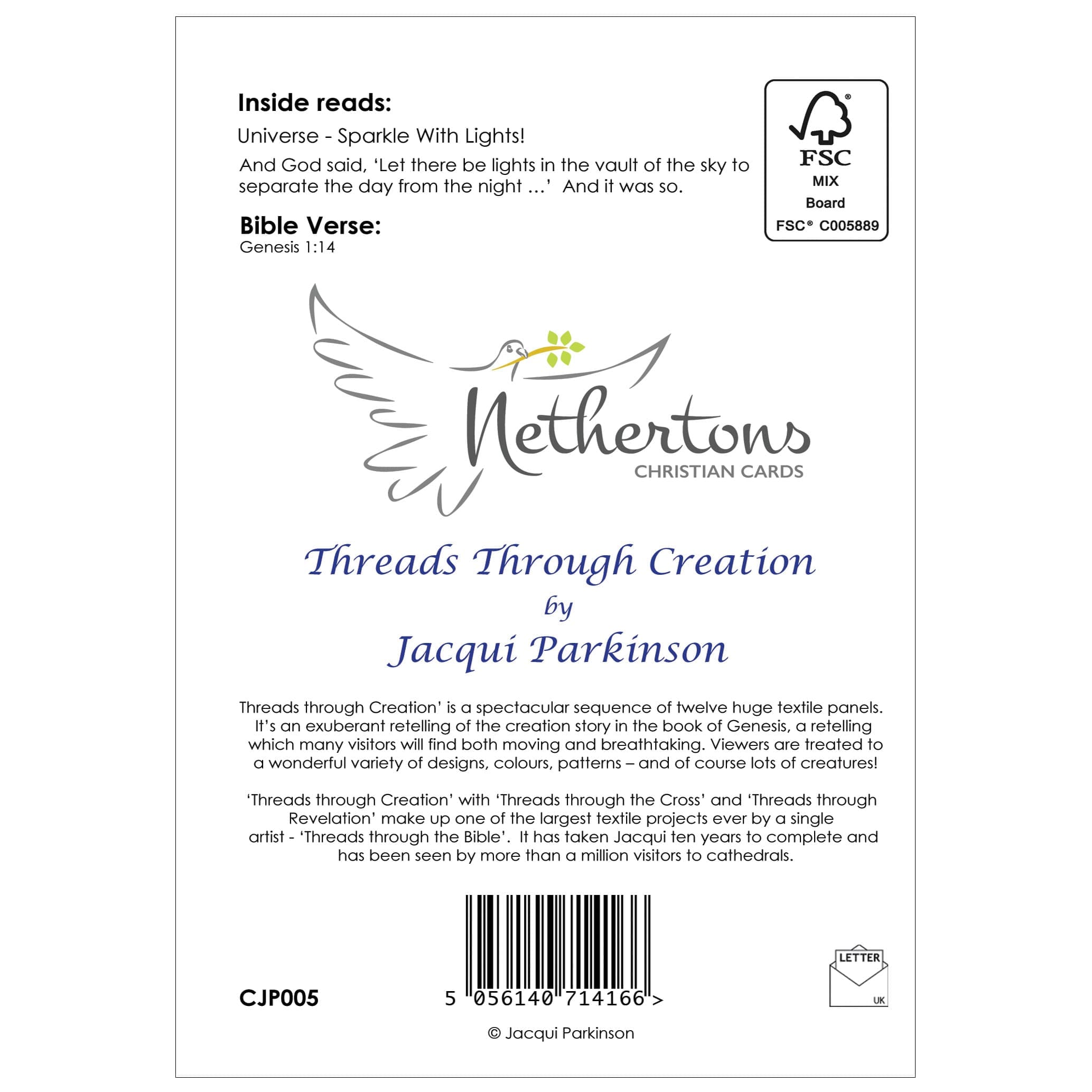 CJP005 - Creation - Universe (Christian) - Image 2